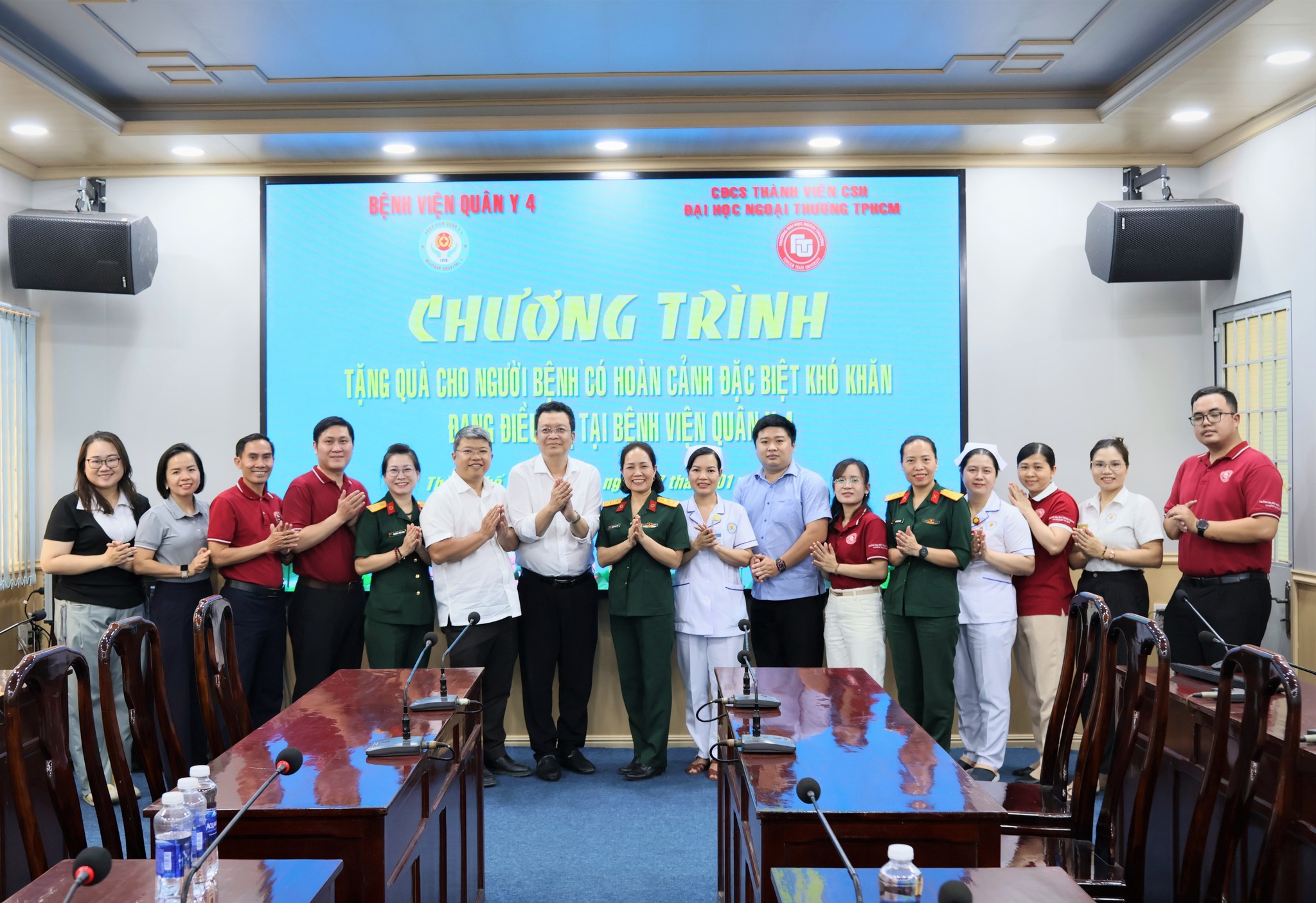 CHUNG TAY HỖ TRỢ BỆNH NHÂN CHẠY THẬN TẠI BỆNH VIỆN QUÂN Y 4